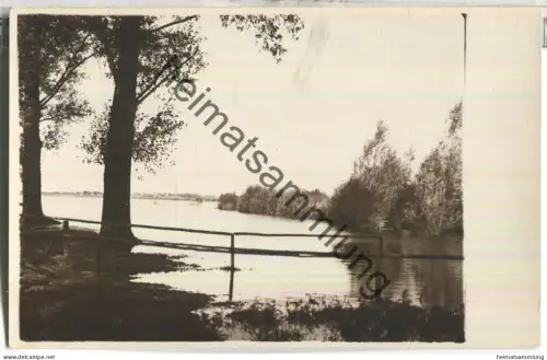 Ingolstadt - Oberhaunstadt - Überschwemmung 1927 - Foto-Ansichtskarte