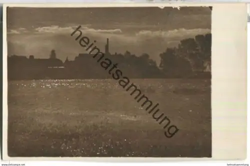 Ingolstadt - Oberhaunstadt - Überschwemmung 1927 - Foto-Ansichtskarte