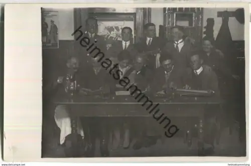 Ingolstadt - Oberhaunstadt - Kathan's Abschied - Verwandte und Riedesser - Foto-Ansichtskarte 1927