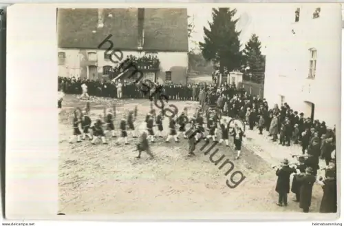 Ingolstadt - Oberhaunstadt - Schäfflertanz - Foto-Ansichtskarte 1928