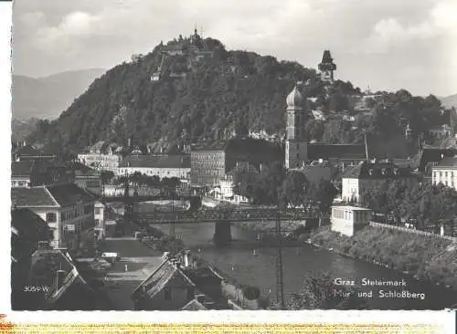 graz, mur u. schloßberg (Nr. 6527)