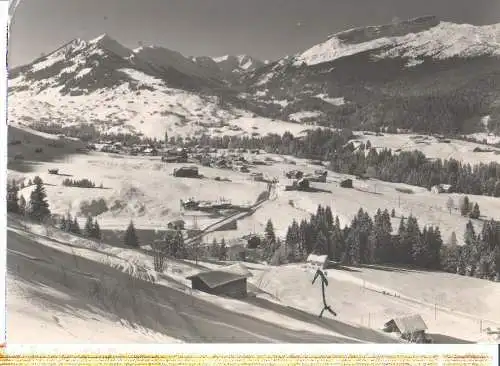 kleinwalsertal, riezlern, 1965, hoch ifen, schwarzwassertal u. heuberg (Nr. 6538)