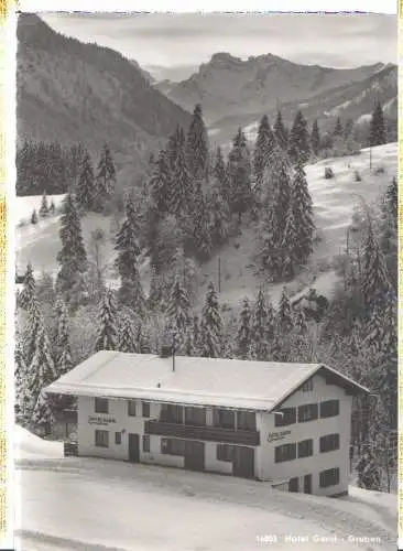 hotel garni, gruben m. hammerspitze b. oberstdorf (Nr. 6600)
