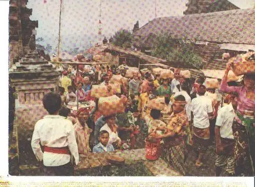 bali, besakih temple festival (Nr. 6690)