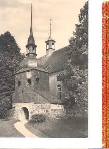 die schöne oberlausitz - kirche in lawalde (Nr. 6756)