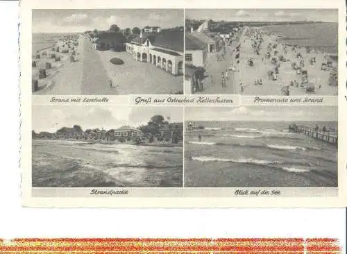 gruß aus ostseebad kellenhusen, 1952 (Nr. 6802)