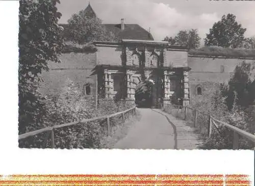 weissenburg, festung wülzburg eingang, 1958 (Nr. 6868)