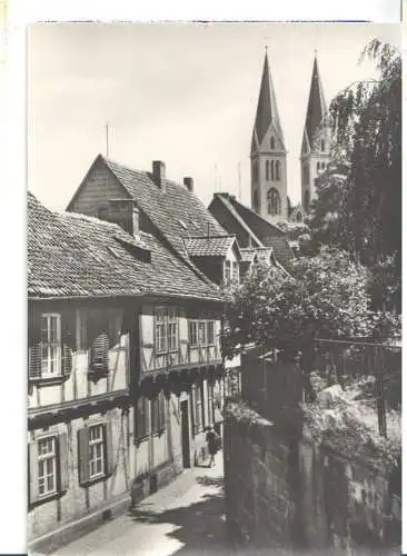 halberstadt, düsterngraben, düstergraben, blick v. dom (Nr. 6968)