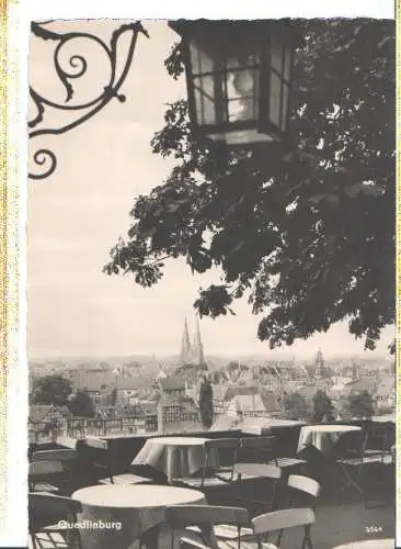 quedlinburg, nikolai-kirche v.d. schloß-terrasse (Nr. 6969)