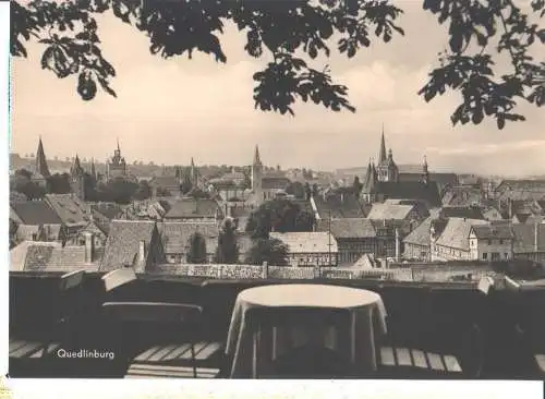 quedlinburg, blick v. schloß (Nr. 6970)