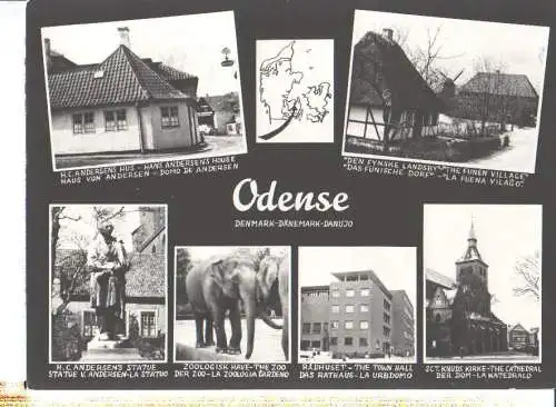 odense, dänemark, 1962 (Nr. 7080)