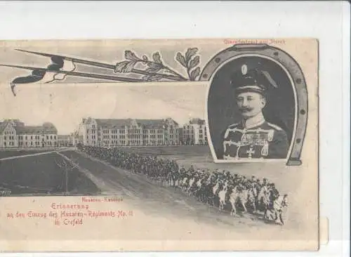 husaren regiment no. 11 krefeld, oberstleutnant von storch, 1906 (Nr. 7110)