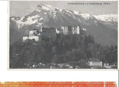 hohensalzburg u.d. untersberg, 1938 (Nr. 7134)