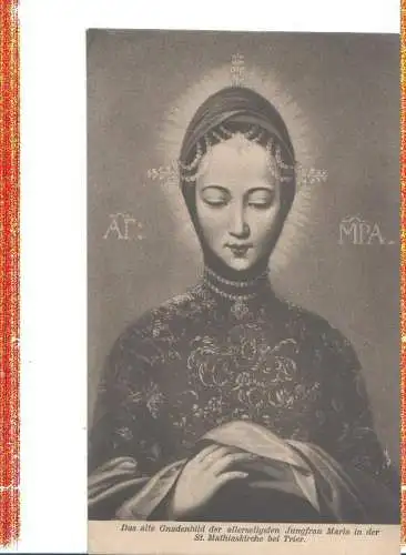 jungfrau maria, st. mathias kirche b. trier (Nr. 7216)