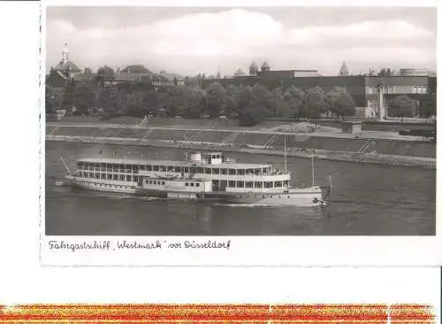 fährgastschiff "westmark" vor düsseldorf (Nr. 7261)