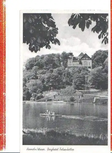 hameln, weser, berghotel felsenkeller (Nr. 7349)