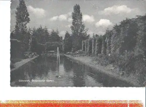 gütersloh, botanischer garten, 1950 (Nr. 7470)