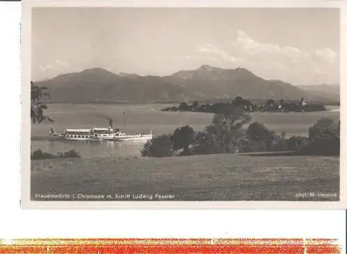 chiemsee, schiff ludwig fessler (Nr. 7497)