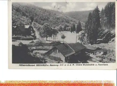 neuhaus, untere wulstmühle u. forsthaus (Nr. 7598)