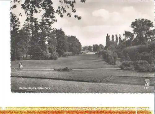 berlin-steglitz, bäke park, 1957 (Nr. 7661)