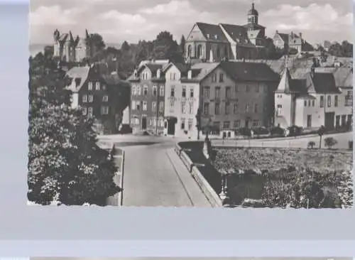 herborn, blick v.d. dillbrücke, 1956 (Nr. 7666)