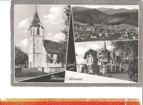 gruß a. steinen im wiesental, 1962 (Nr. 7784)