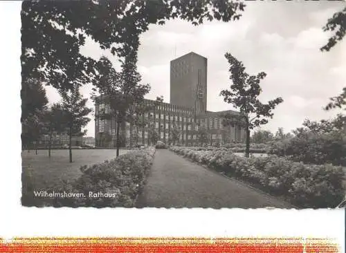 wilhelmshaven, rathaus, 1963 (Nr. 7797)
