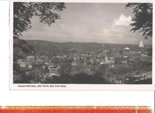 essen-werden, d. perle d. ruhrtales, 1953 (Nr. 7824)