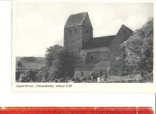 lügde/westf., kilianskirche (Nr. 7841)