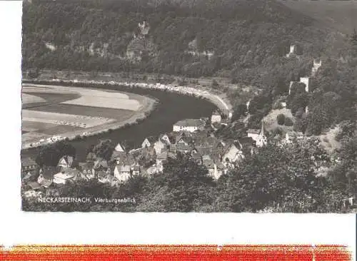 neckarsteinach, vierburgenblick, 1966 (Nr. 7863)