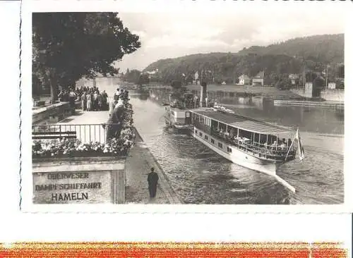 oberweser, dampfschiffahrt hameln (Nr. 7917)