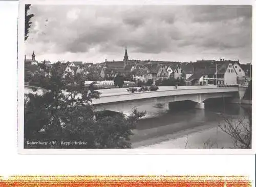 rottenburg, kepplerbrücke, 1952 (Nr. 7919)