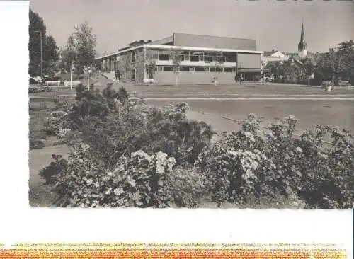 kehl am rhein, stadthalle 1960 (Nr. 8050)