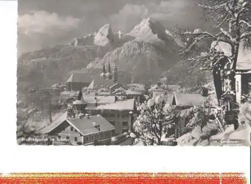 berchtesgaden im winter, 1965 (Nr. 8066)