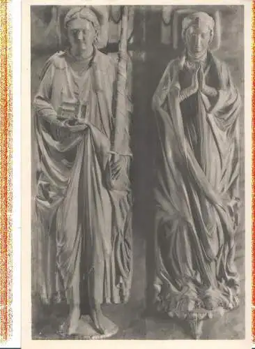 braunschweig, dom, herzogin mathilde u. heinrich d. löwe (Nr. 8142)