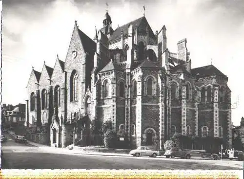 mayenne, abside d.l. basilique notre-dame (Nr. 8151)