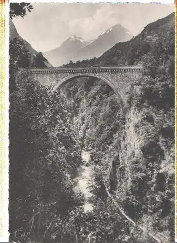 saint-sauveur, le pont napoleon, 1955 (Nr. 8161)