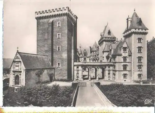 pau le chateau, donjon (Nr. 8163)