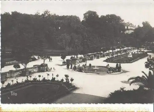 bordeaux, la terrasse du jardin public (Nr. 8192)