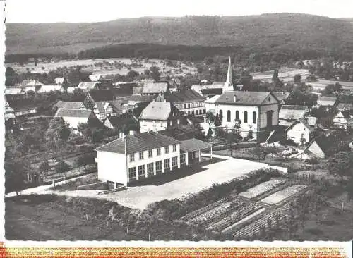 en avion au-dessus  de lampertsloch (bas-rhin) (Nr. 8213)