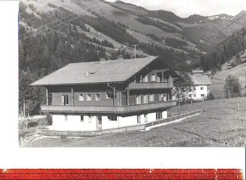 haus m. bergen im hintergrund, österreich (Nr. 8266)