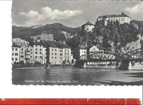 kufstein m.d. festung geroldseck, tirol, 1959 (Nr. 8270)