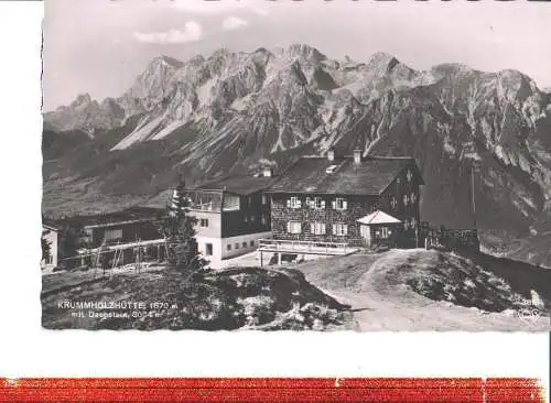 krummholzhütte m. dachstein, 1967 (Nr. 8291)