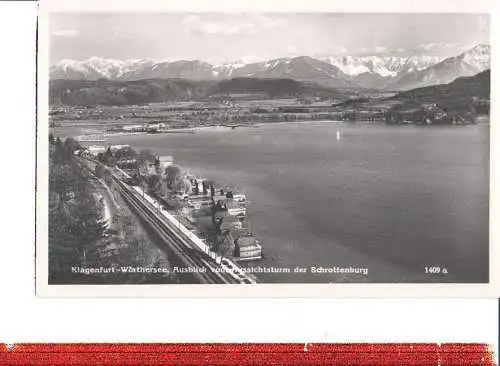 klagenfurt-wörthersee, blick v.d. schrottenburg (Nr. 8304)