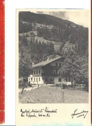 gasthof "neuwirt", 1953, schwendau, hippach (Nr. 8321)