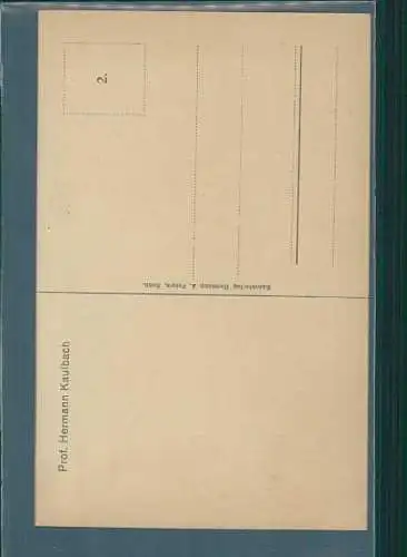 hermann kaulbach, künstlerpostkarte (Nr. 8361)