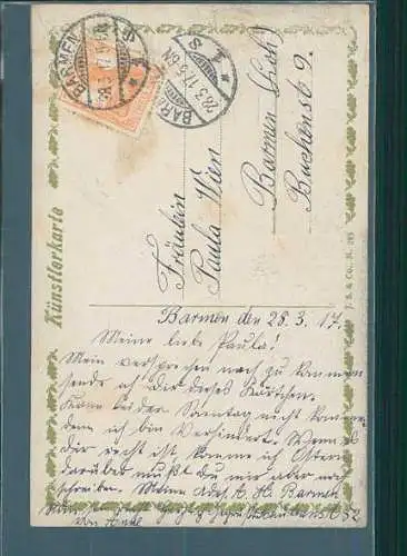 künstlerkarte 1917 (Nr. 8362)