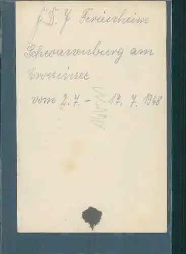 f.d.j. ferienheim schwanenburg am crossinsee, 1948 (Nr. 8384)