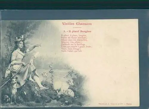 vieilles chansons, il pleut bergère (Nr. 8389)