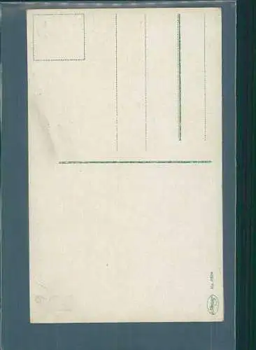 künstlerkarte, mädchen m. hühnern (Nr. 8410)